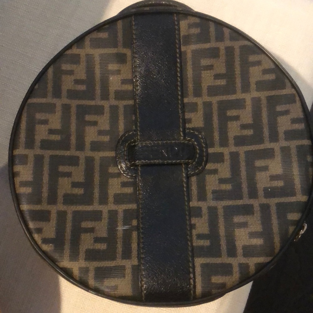 - Fendi Zucca round bag-